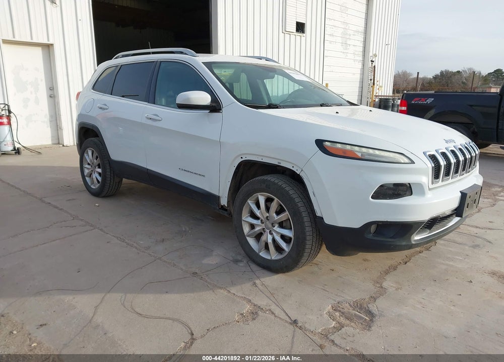 2016 JEEP CHEROKEE LIMITED VIN: 1C4PJMDS2GW198523