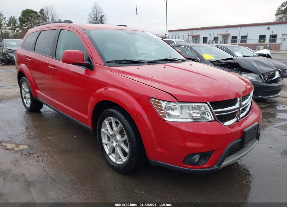 2014 DODGE JOURNEY SXT VIN: 3C4PDCBB6ET238710