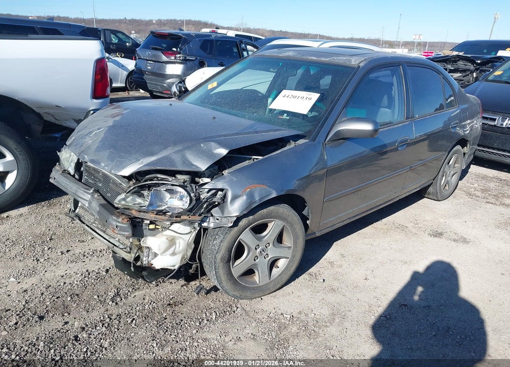 2005 HONDA CIVIC EX VIN: 2HGES26735H546778