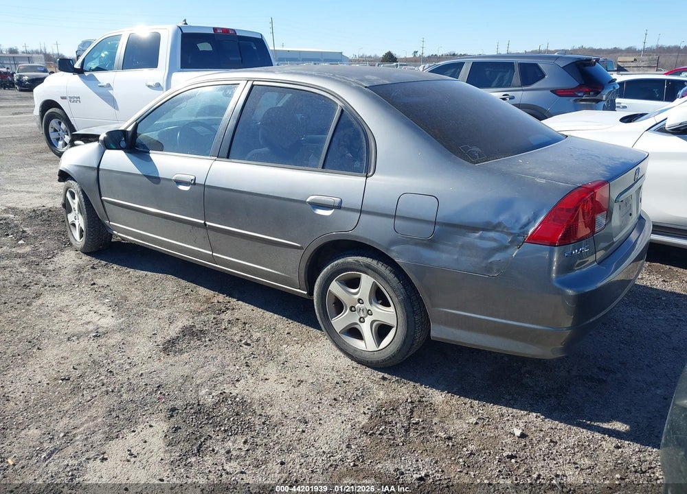 2005 HONDA CIVIC EX VIN: 2HGES26735H546778