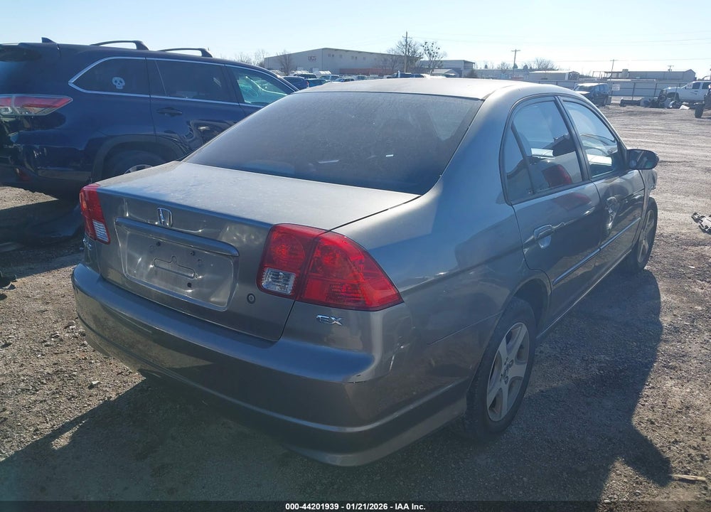 2005 HONDA CIVIC EX VIN: 2HGES26735H546778
