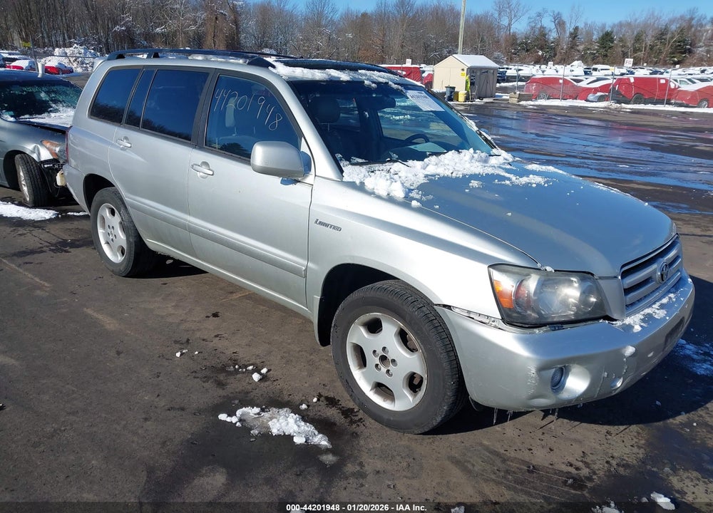 2005 TOYOTA HIGHLANDER LIMITED V6 VIN: JTEEP21A150070596