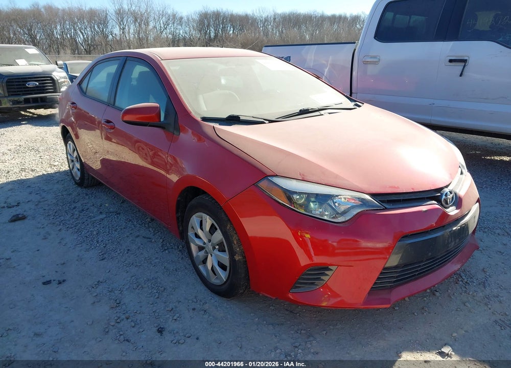 2016 TOYOTA COROLLA LE VIN: 2T1BURHE4GC605897