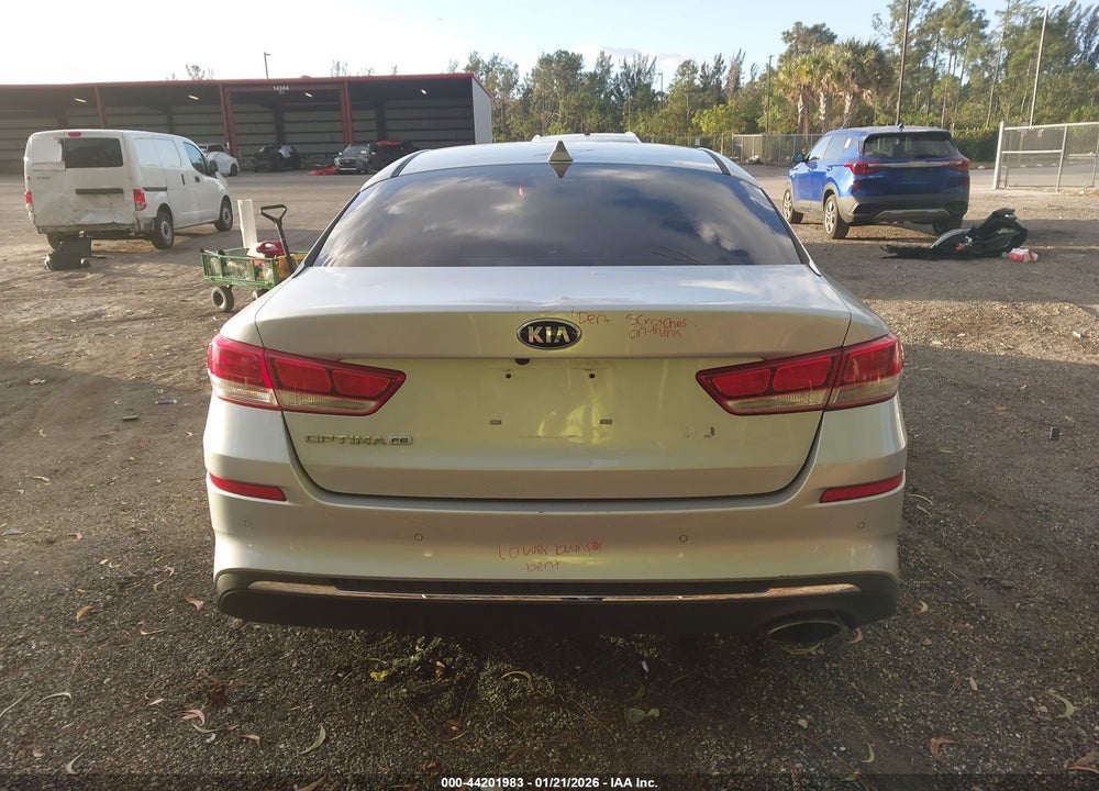 2020 KIA OPTIMA LX VIN: 5XXGT4L38LG438447