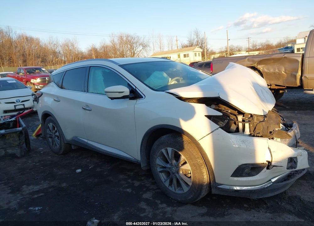 2017 NISSAN MURANO SL VIN: 5N1AZ2MH3HN123906