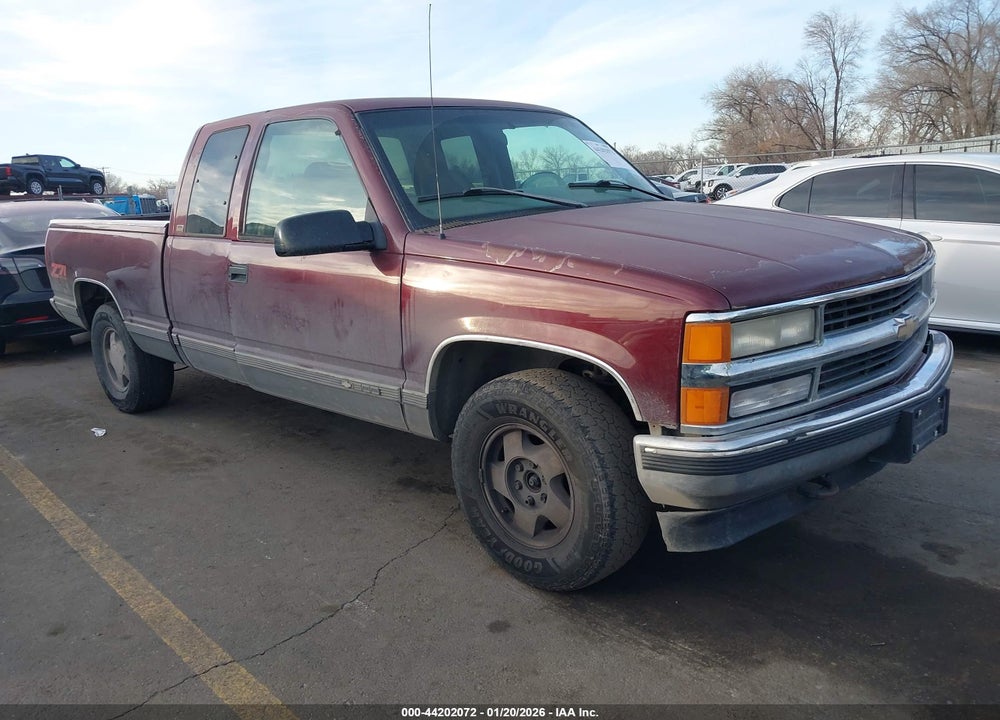 1997 CHEVROLET K1500 FLEETSIDE VIN: 2GCEK19R6V1138743