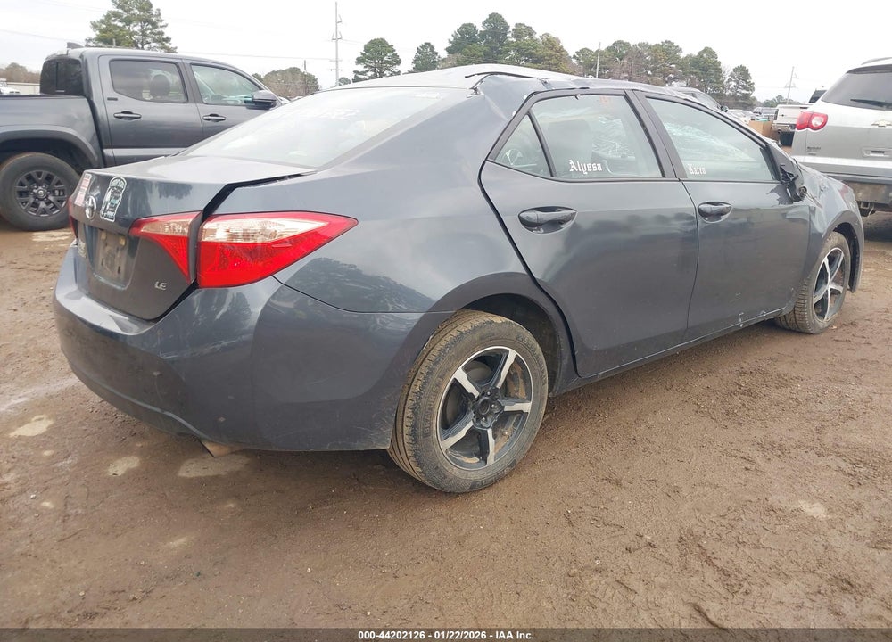 2019 TOYOTA COROLLA LE VIN: 5YFBURHE4KP887547