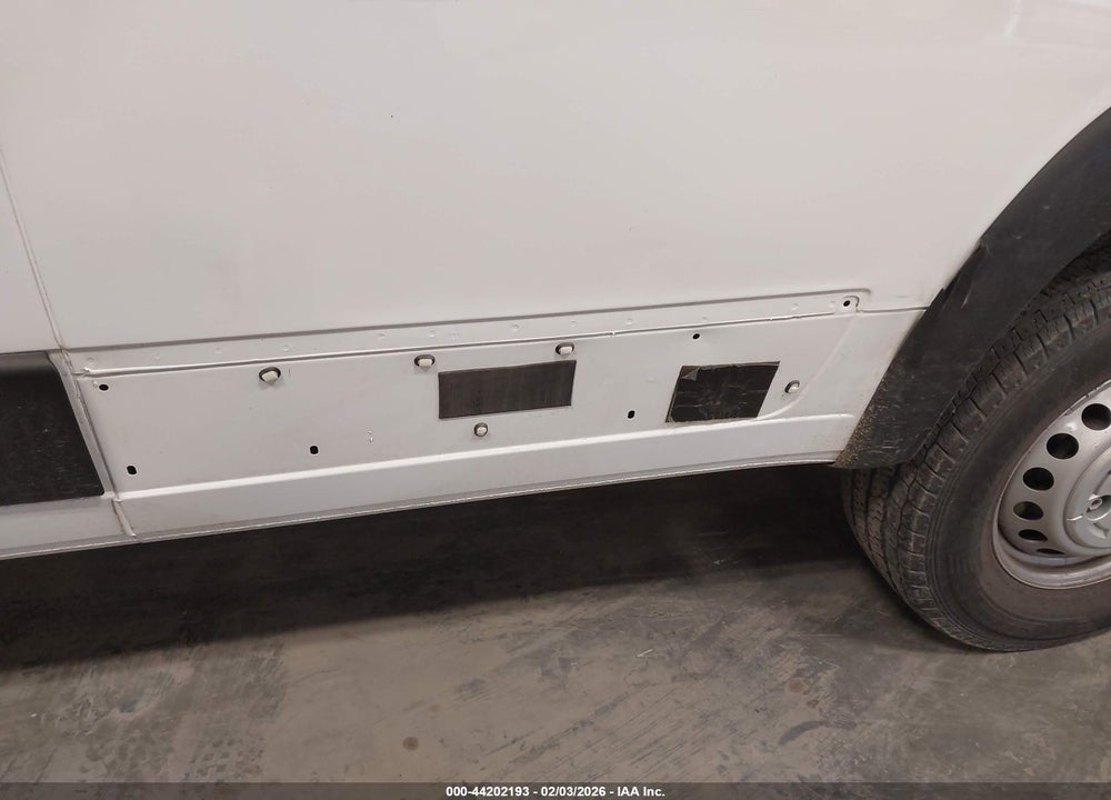 2025 RAM PROMASTER 2500 TRADESMAN HIGH ROOF 159 WB W/PASS SEAT VIN: 3C6LRVDG8SE507219