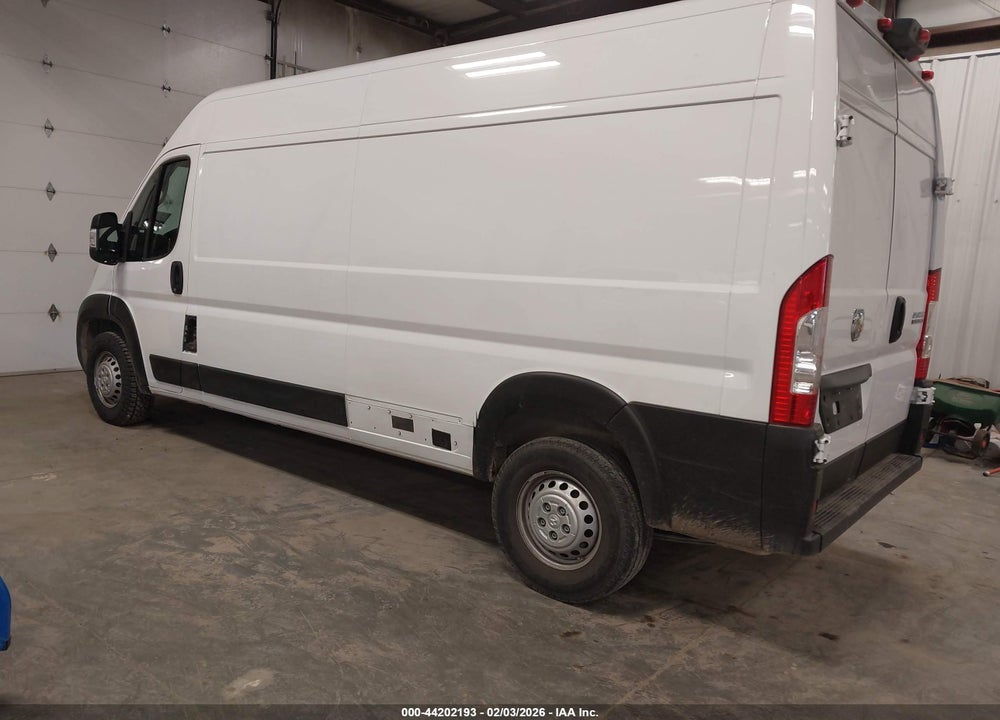 2025 RAM PROMASTER 2500 TRADESMAN HIGH ROOF 159 WB W/PASS SEAT VIN: 3C6LRVDG8SE507219
