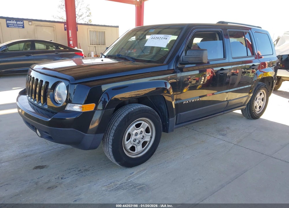 2017 JEEP PATRIOT SPORT FWD VIN: 1C4NJPBA1HD209818