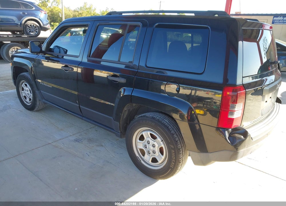 2017 JEEP PATRIOT SPORT FWD VIN: 1C4NJPBA1HD209818