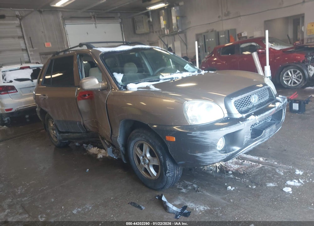 2002 HYUNDAI SANTA FE GLS/LX VIN: KM8SC73D32U273206