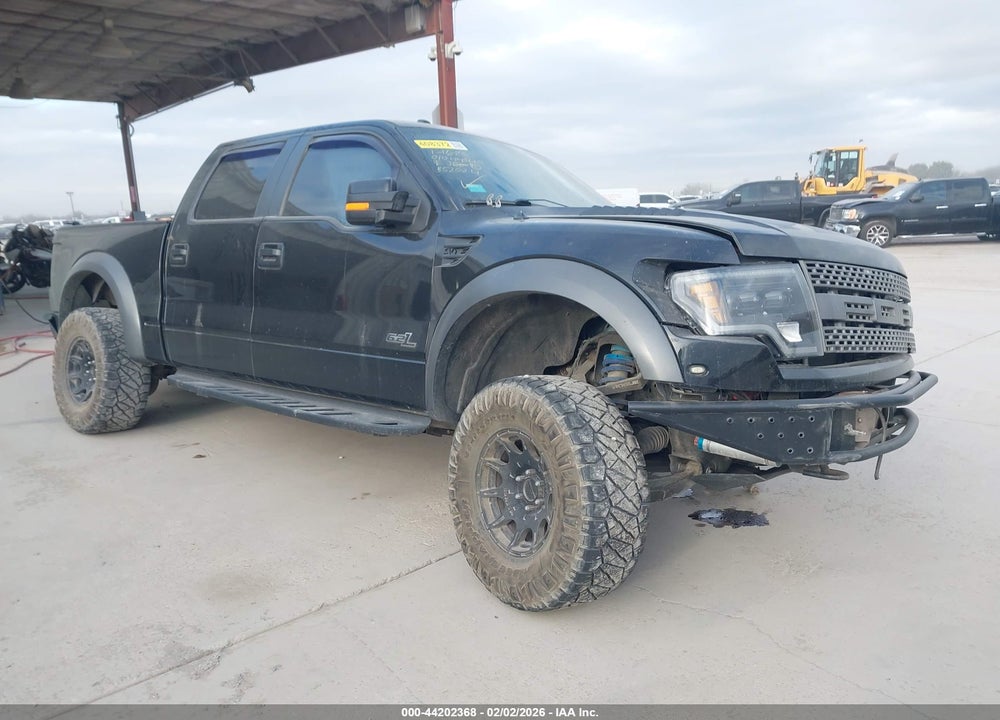 2013 FORD F-150 SVT RAPTOR VIN: 1FTFW1R63DFB52024