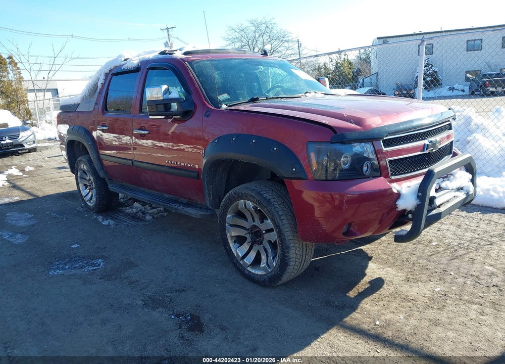 2007 CHEVROLET AVALANCHE 1500 LT VIN: 3GNFK12347G121306