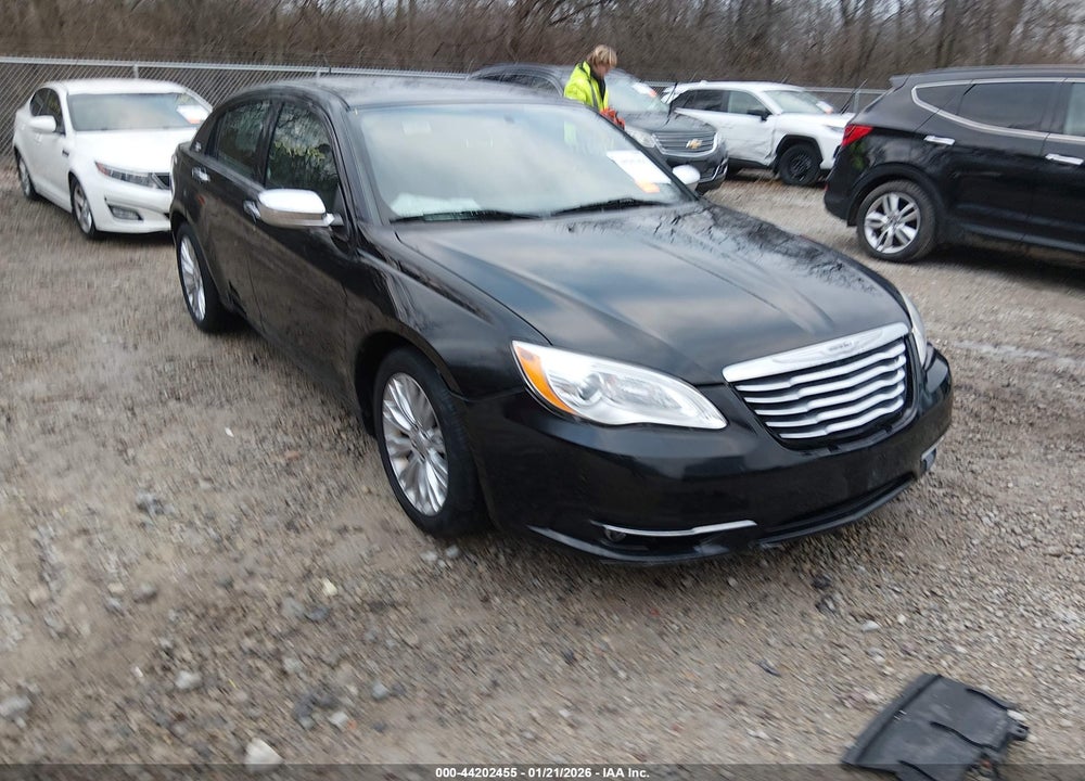 2012 CHRYSLER 200 LIMITED VIN: 1C3CCBCG7CN206453