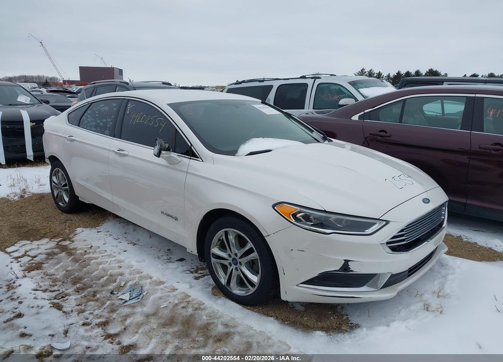 2018 FORD FUSION HYBRID SE VIN: 3FA6P0LU8JR149333