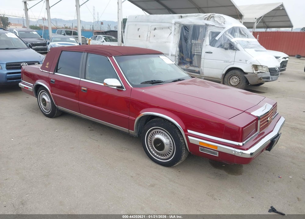 1988 CHRYSLER NEW YORKER C-BODY LANDAU VIN: 1C3BU6635JD227216