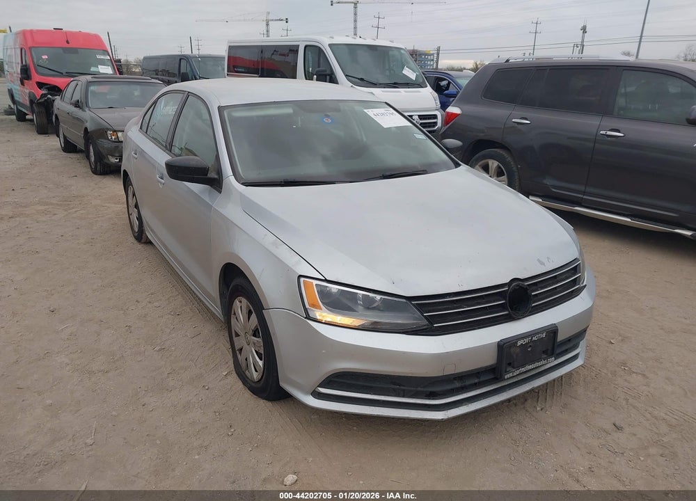 2015 VOLKSWAGEN JETTA 2.0L S VIN: 3VW2K7AJ9FM269040