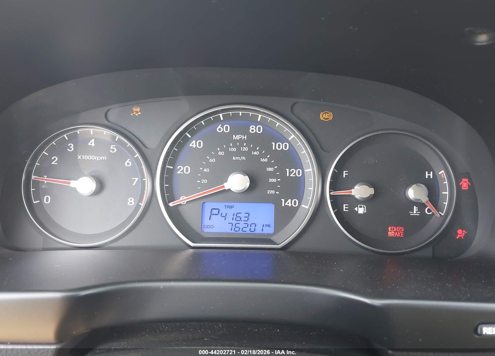 2010 HYUNDAI SANTA FE GLS VIN: 5NMSG3AB0AH398995