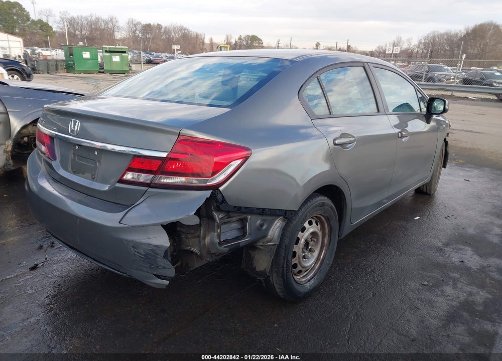 2013 HONDA CIVIC LX VIN: 2HGFB2F53DH578311