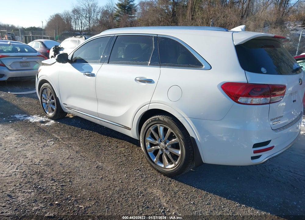 2017 KIA SORENTO 3.3L SXL VIN: 5XYPKDA5XHG227308