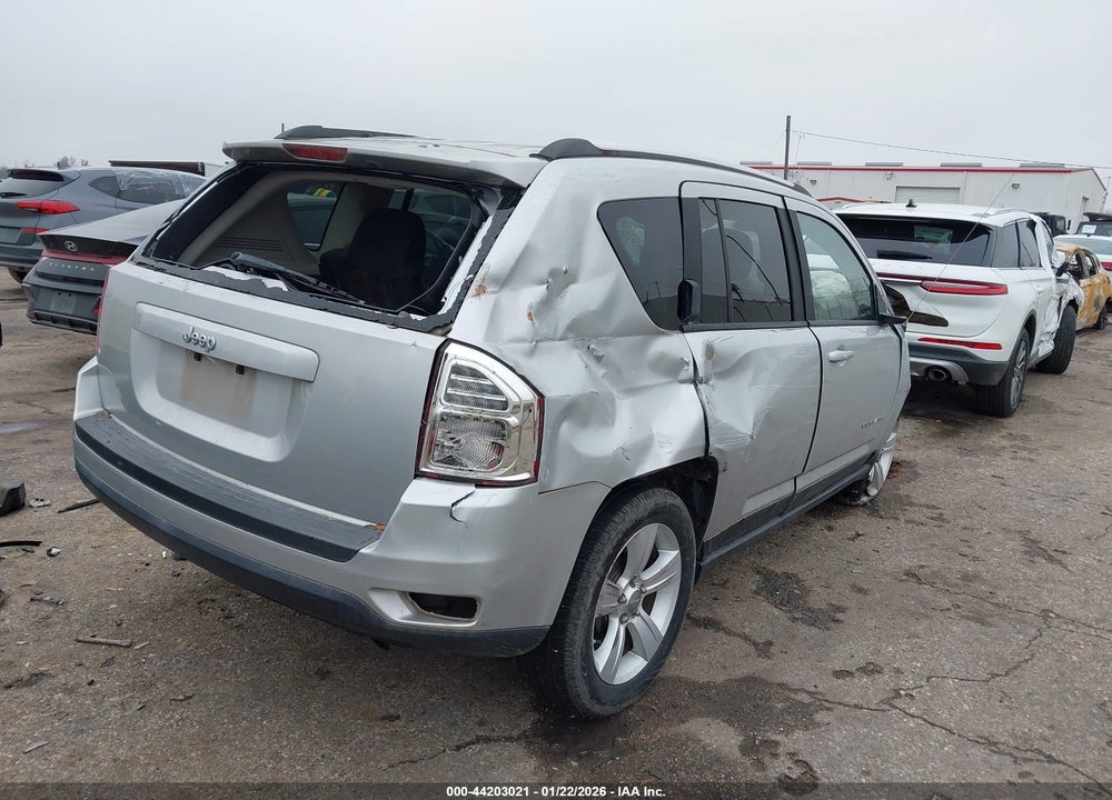 2012 JEEP COMPASS SPORT VIN: 1C4NJCBAXCD606123