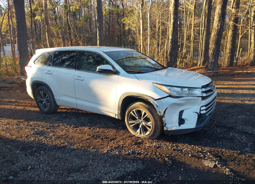 2017 TOYOTA HIGHLANDER LE VIN: 5TDZARFH0HS025687