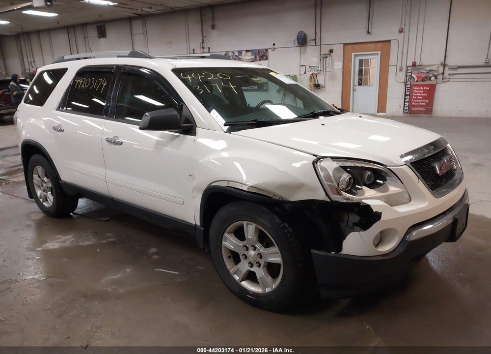 2012 GMC ACADIA SLE VIN: 1GKKVPED8CJ319907