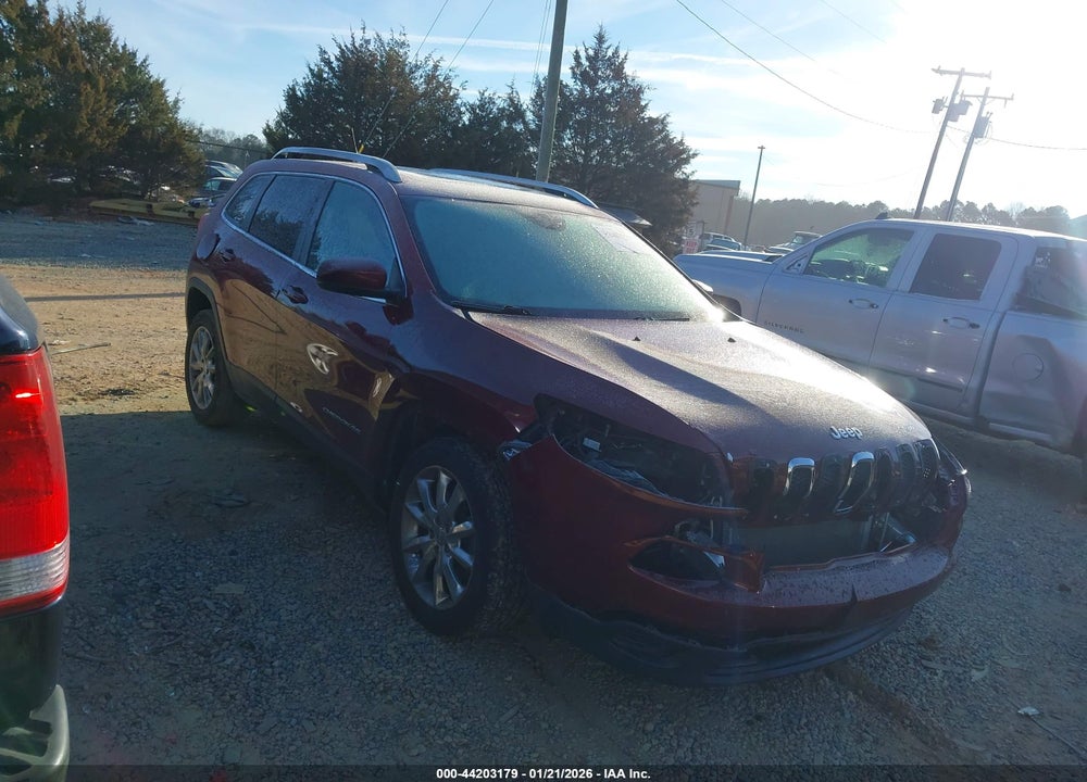 2017 JEEP CHEROKEE LIMITED FWD VIN: 1C4PJLDS7HW572068