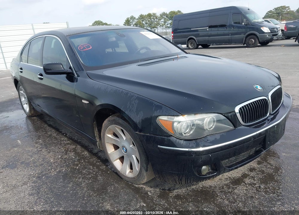 2008 BMW 750I VIN: WBAHL83568DT11627