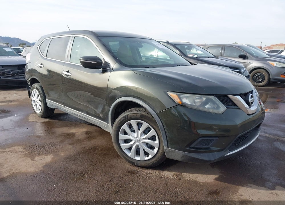 2015 NISSAN ROGUE S VIN: 5N1AT2ML0FC847664