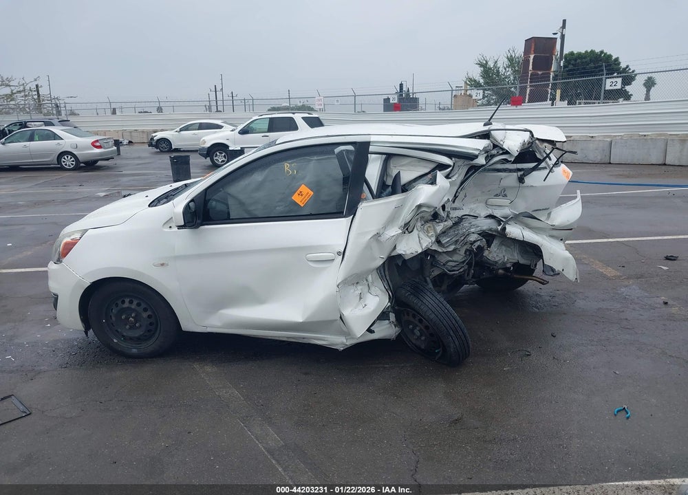 2017 MITSUBISHI MIRAGE ES VIN: ML32A3HJ6HH018555