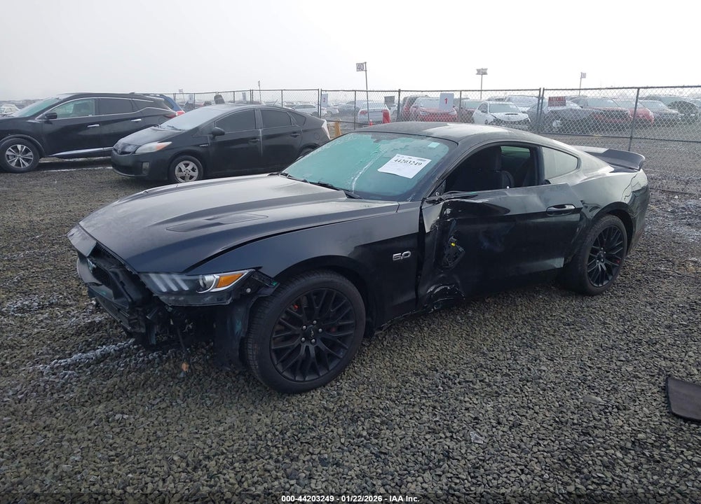 2017 FORD MUSTANG GT VIN: 1FA6P8CFXH5231125