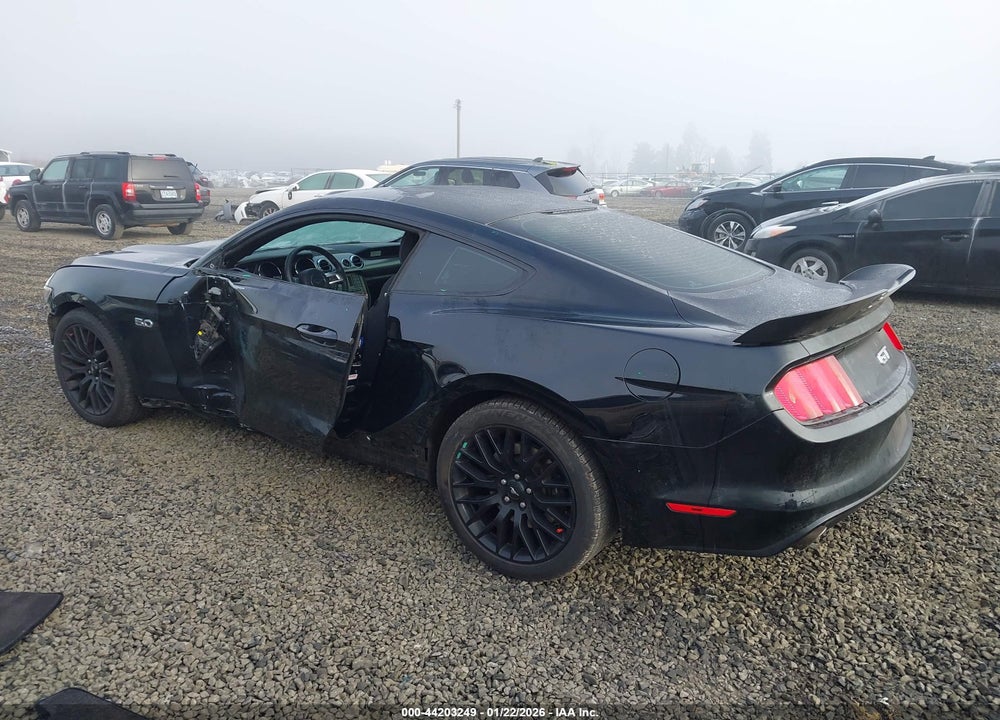 2017 FORD MUSTANG GT VIN: 1FA6P8CFXH5231125