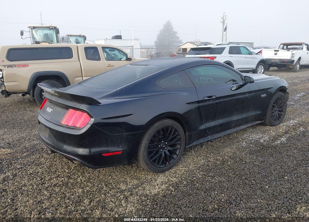 2017 FORD MUSTANG GT VIN: 1FA6P8CFXH5231125
