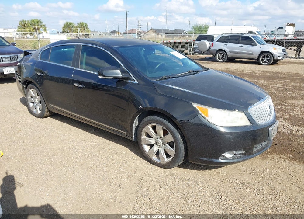 2012 BUICK LACROSSE LEATHER GROUP VIN: 1G4GC5E33CF196633