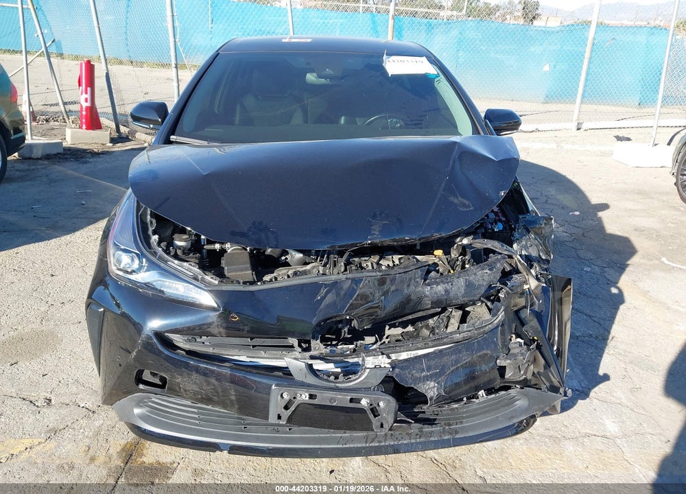2020 TOYOTA PRIUS LIMITED VIN: JTDKARFUXL3123702