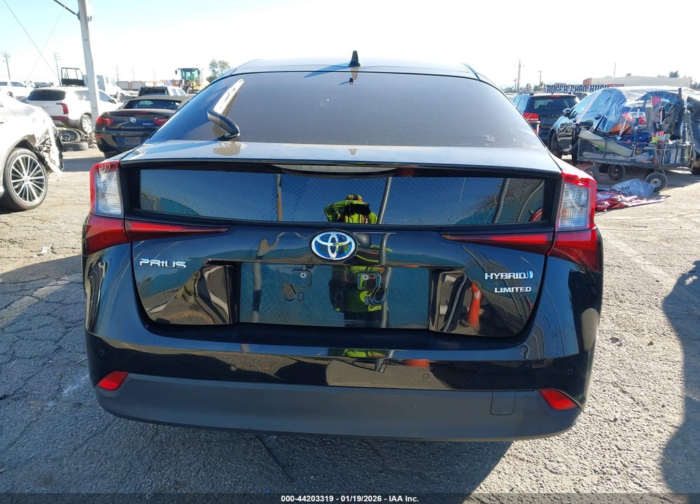 2020 TOYOTA PRIUS LIMITED VIN: JTDKARFUXL3123702