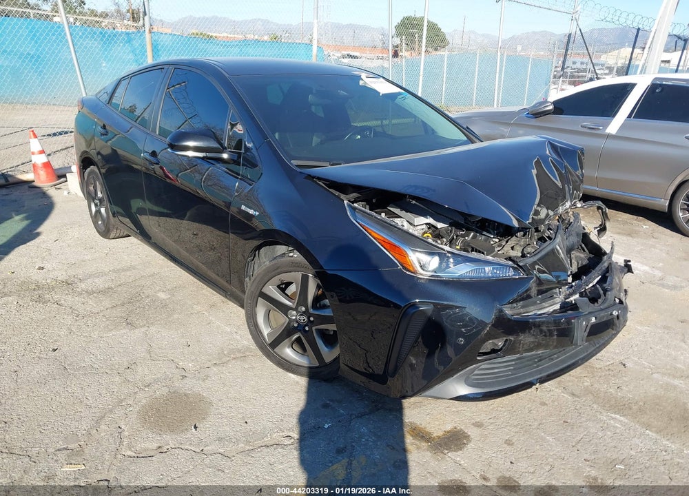 2020 TOYOTA PRIUS LIMITED VIN: JTDKARFUXL3123702