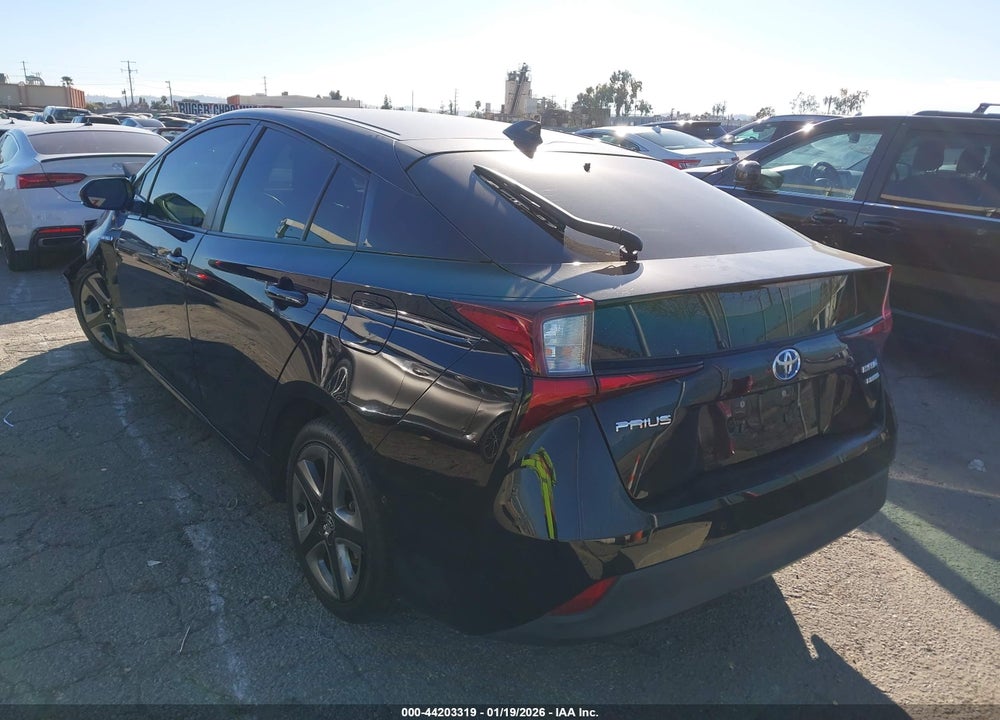 2020 TOYOTA PRIUS LIMITED VIN: JTDKARFUXL3123702