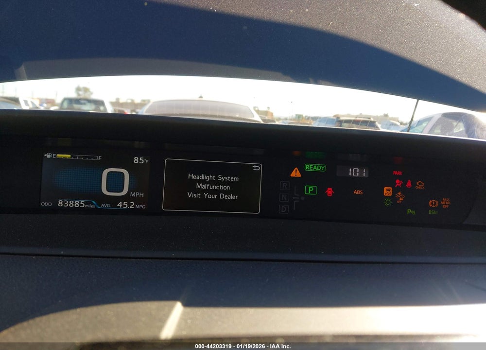 2020 TOYOTA PRIUS LIMITED VIN: JTDKARFUXL3123702