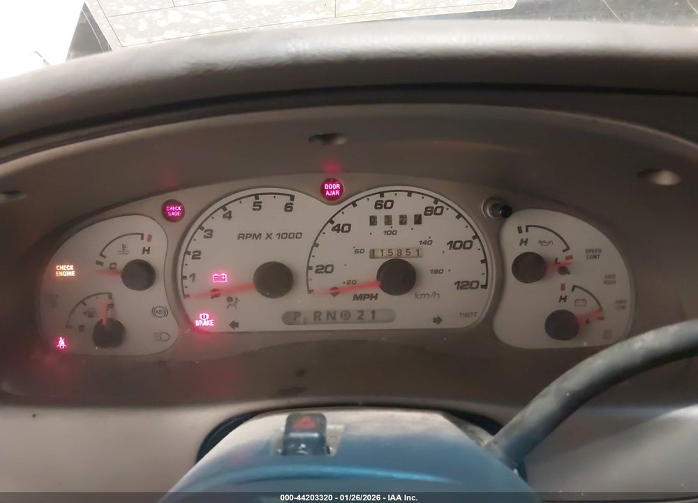 2001 FORD EXPLORER SPORT TRAC VIN: 1FMZU77E61UB91760