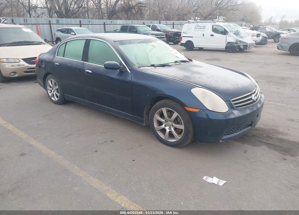 2006 INFINITI G35 VIN: JNKCV51E26M511618