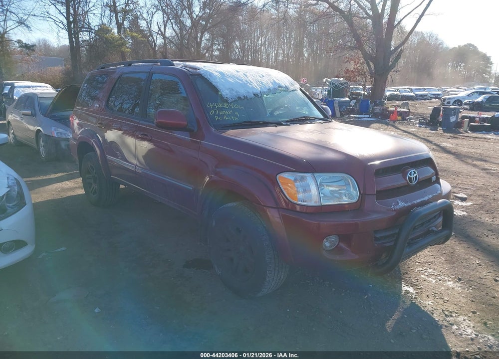 2007 TOYOTA SEQUOIA SR5 V8 VIN: 5TDBT44A97S291129