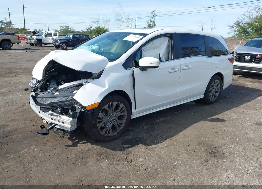 2025 HONDA ODYSSEY TOURING VIN: 5FNRL6H87SB040267