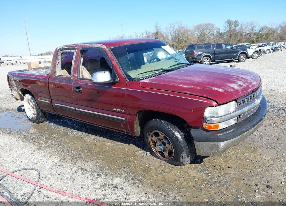 2002 CHEVROLET SILVERADO 1500 LS VIN: 2GCEC19T421427981