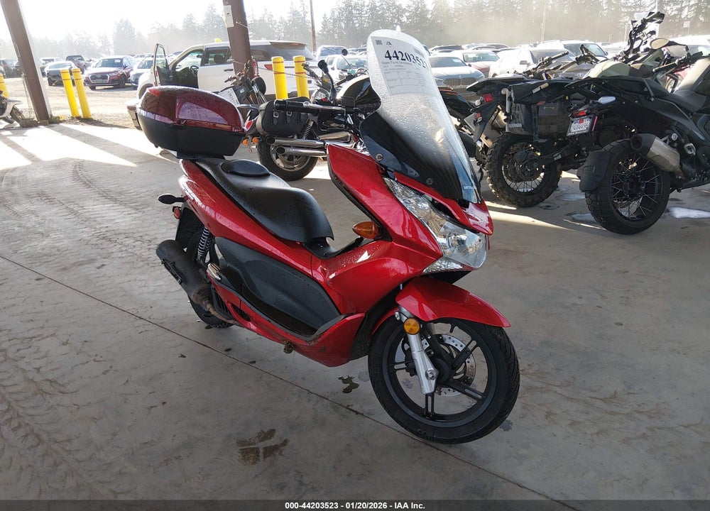 2013 HONDA PCX 150 VIN: MLHKF121XD5001780