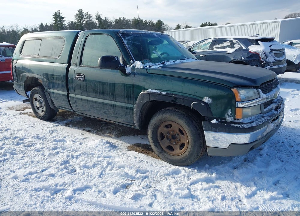 2004 CHEVROLET SILVERADO 1500 WORK TRUCK VIN: 1GCEC14X14Z147519