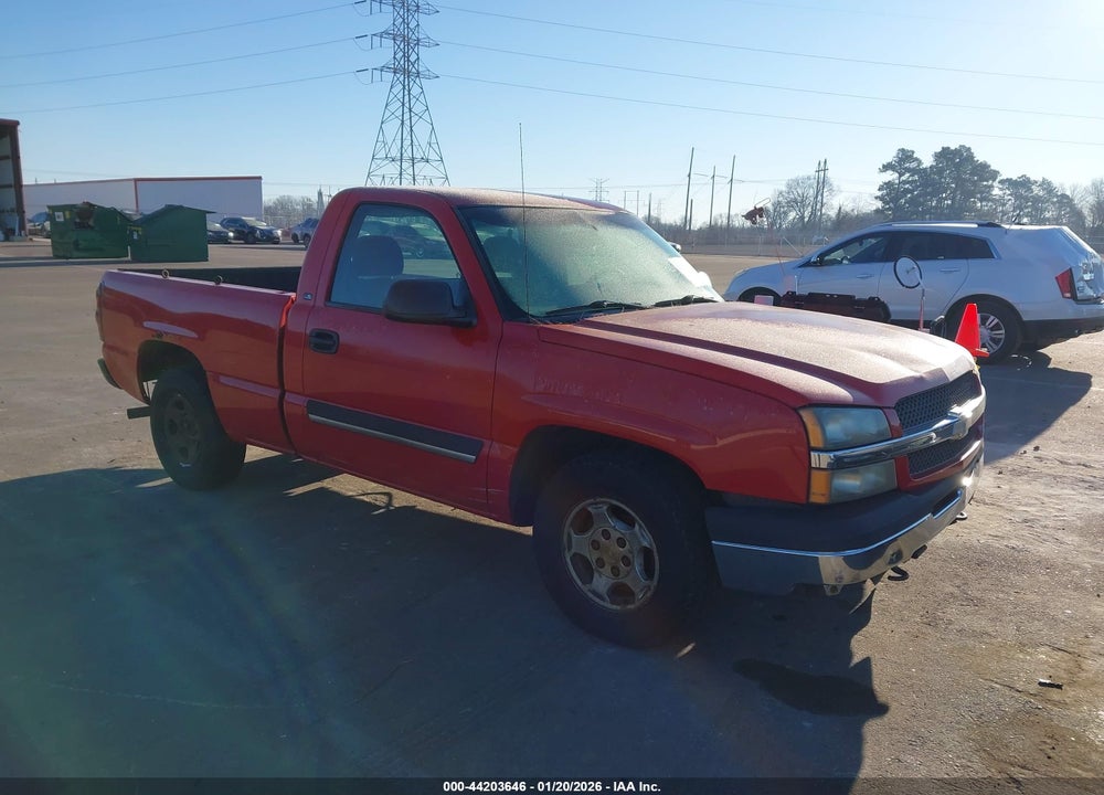 2003 CHEVROLET SILVERADO 1500 LS VIN: 1GCEC14V63Z191478