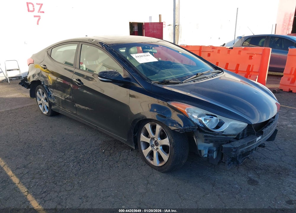 2011 HYUNDAI ELANTRA LIMITED VIN: 5NPDH4AE2BH050139